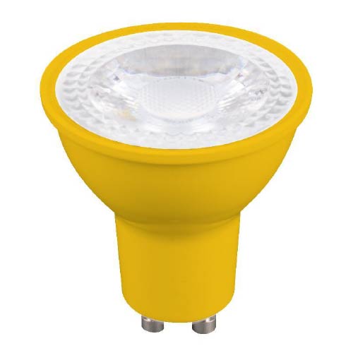 Lámpara dicro led 4W amarilla GU10